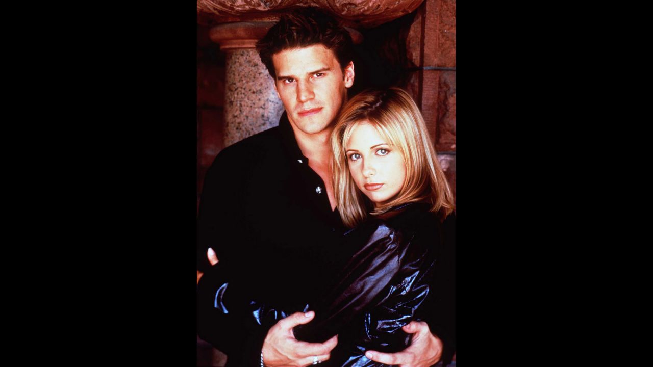 It became clear this romance was doomed as soon as it turned out that a night of passion with Buffy (Sarah Michelle Gellar) would turn vampire-with-a-soul Angel (David Boreanaz) back into his evil self, Angelus. Buffy ended up with another vamp; Spike and Angel ended up with a spinoff. Here's a look at other TV couples we've cheered on.