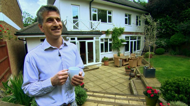 William Flateau says the tournament helps homeowners such as himself to deal with expensive mortgages.