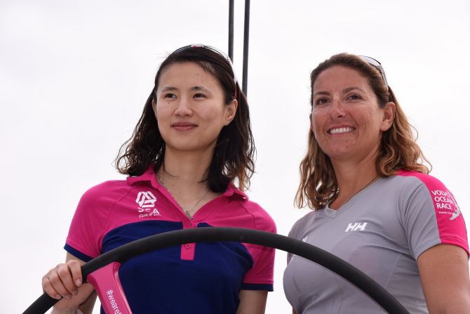 Xu also joined the all-female crew Team SCA during the 2014-15 Volvo Ocean Race.