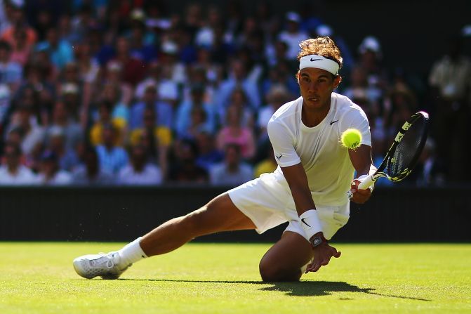 Two-time Wimbledon champion Rafael Nadal is one of the tennis stars who rents a house close to the hallowed grass courts. The Spaniard says he enjoys renting a home in the area as opposed to being cooped up in a hotel room.