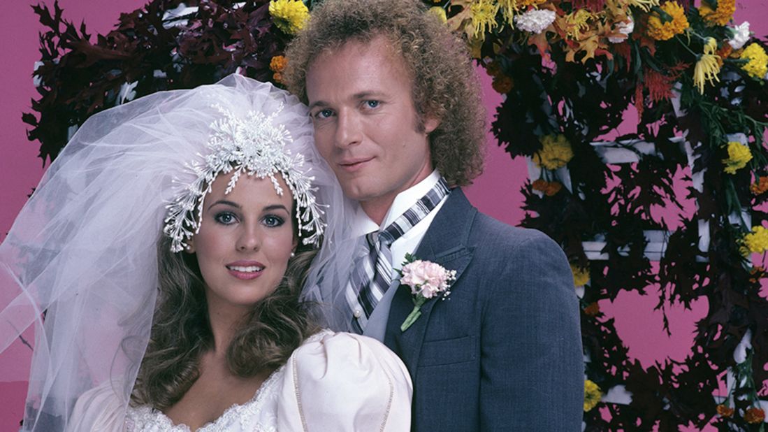 Soaps never saw anything like Luke (Anthony Geary) and Laura (Genie Francis) and haven't since. The couple's wedding in 1981 broke ratings records, and "General Hospital" has brought them back off and on in the years since. 