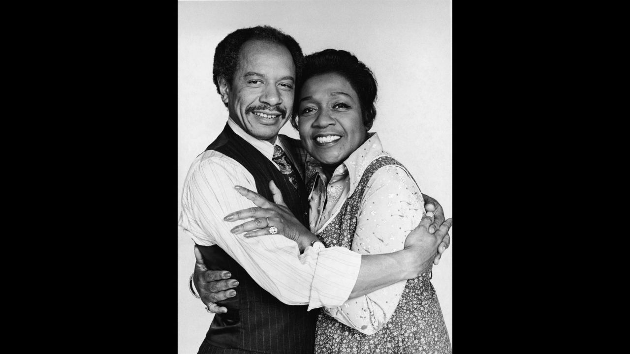 George and Louise "Weezy" Jefferson (Sherman Hemsley and Isabel Sanford) may have had their quarrels, but when it came to "Movin' On Up," they did it together.