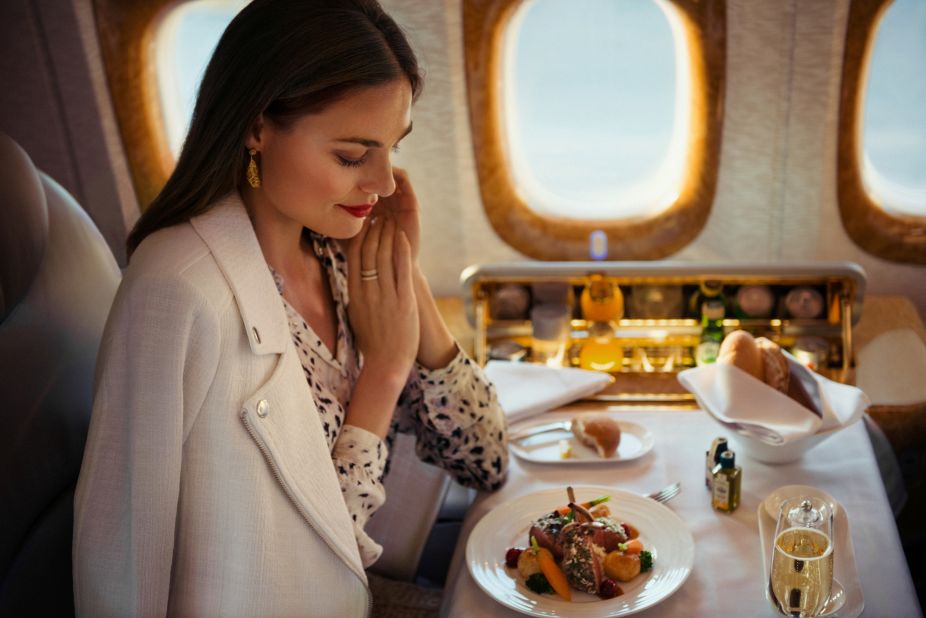 The UAE-based airline has become a calling card for luxury, and its wine list is no different. It offers the highly-prized Dom Perignon 2004 champagne in its first class, described as super-racy, elegant and mineral driven.