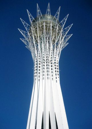 The spectacular tower has also gained the nickname "The Lollipop," among residents. <br />