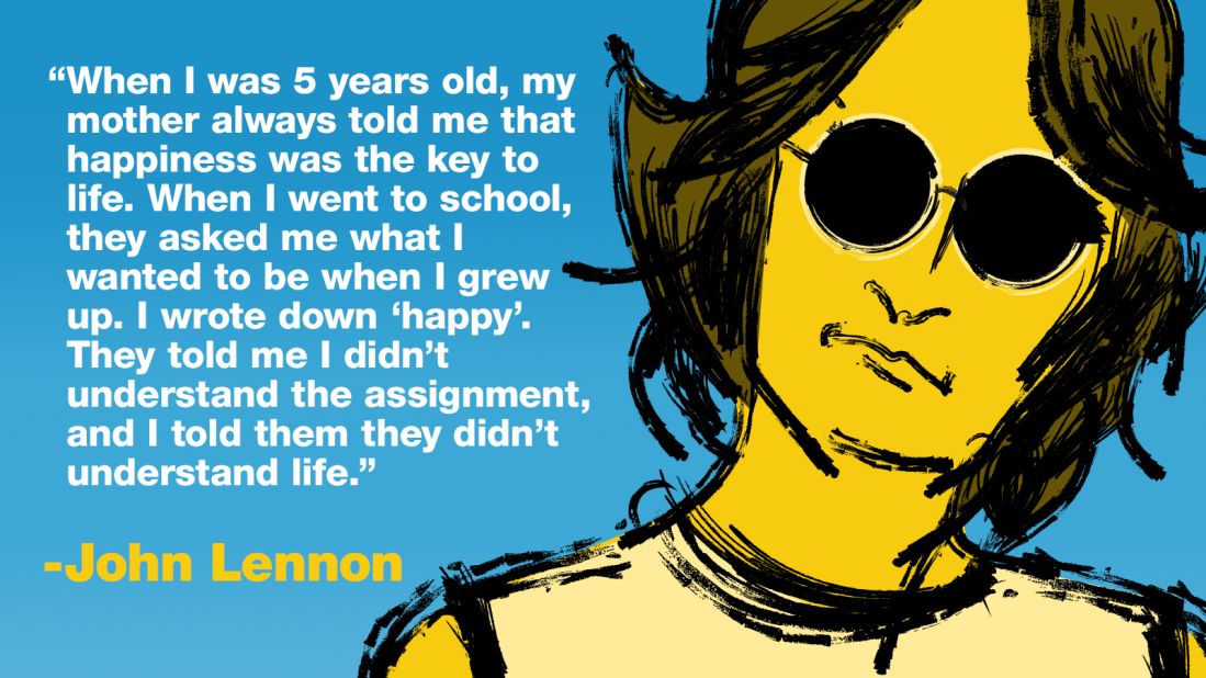 Project Happy quotes lennon