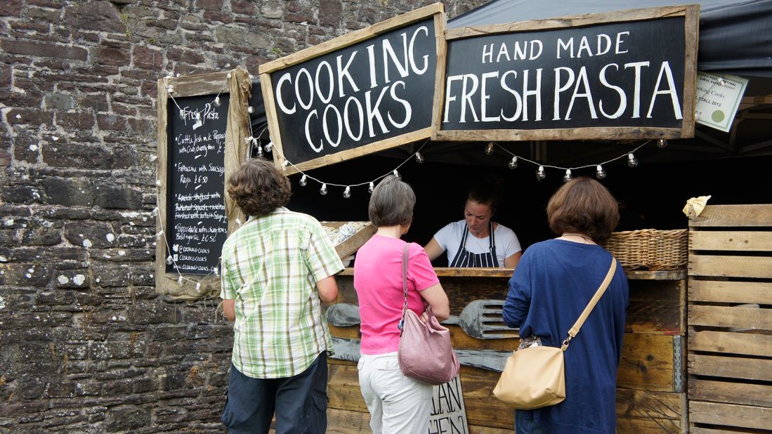 The Abergavenny Food Festival in south Wales hosts 220 local produce stands. There'll be debates about organic food and demonstrations by chefs from across the UK. It takes place September 19-20, 2015.