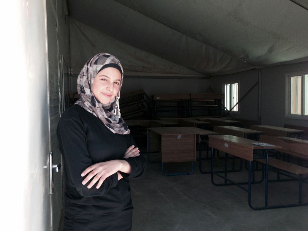 "Education is very important because it's the shield we can use to protect ourselves in life. It's our method to solve our problems," Mazoun says. "If we don't have education, we can't defend ourselves."