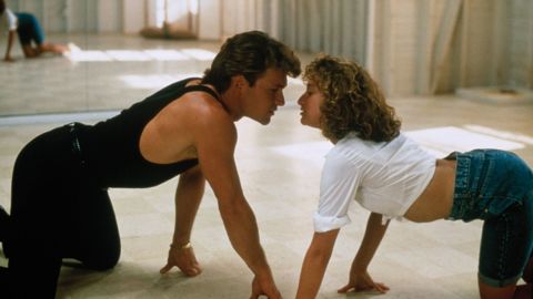 Jennifer Gray and Patrick Swayze in 'Dirty Dancing' (1987).