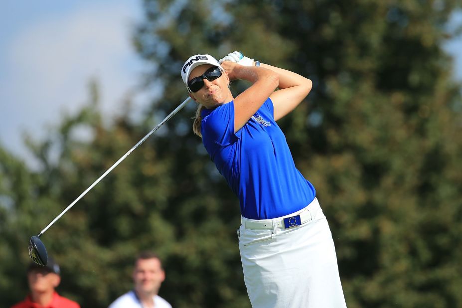 Koch took part in three Solheim Cups as a player and was part of a winning European team in 2000 and 2003.