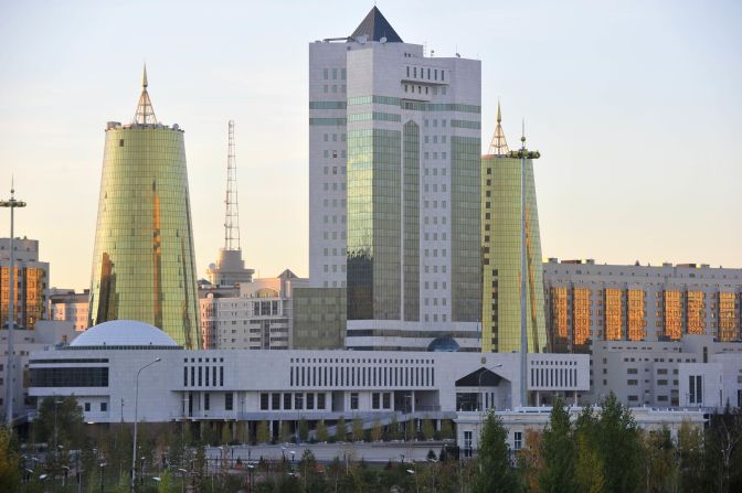 "This is a city of the 21st century, the capital of a country that's looking towards the future," said Serik Rustembekov, who runs a privately-owned architecture firm in Astana<br />"It's constantly developing -- in science and culture -- and we are opening up to the world."