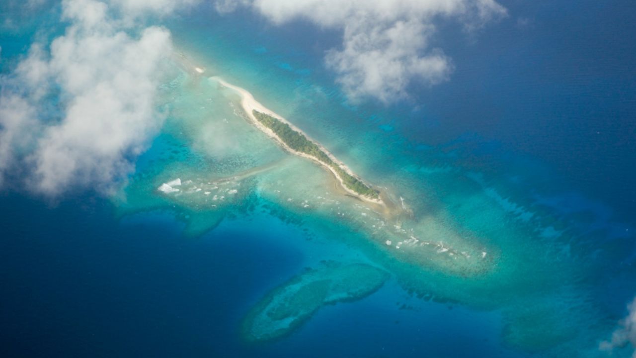 The Marshall Islands is one of the island nations at risk of disappearing because of climate change.