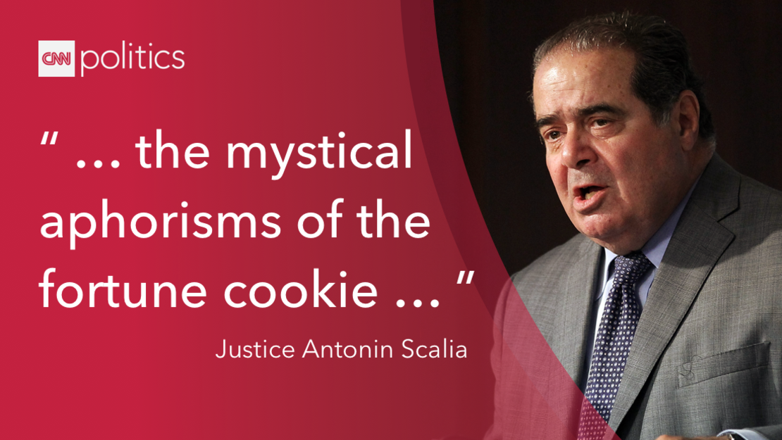 Scalia fortune cookie