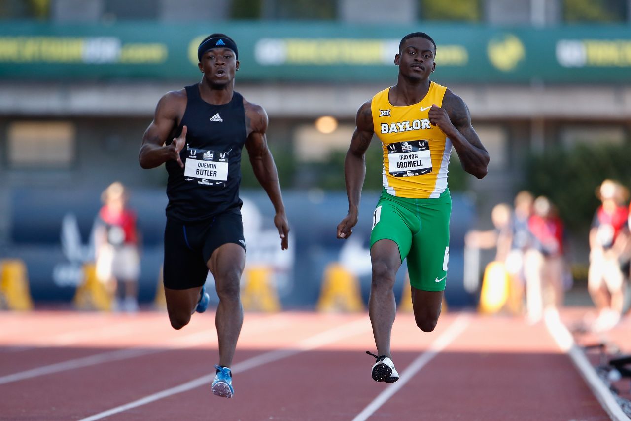 The 19-year-old's time was the 10th fastest in 100m history and the fourth quickest by an American athlete.