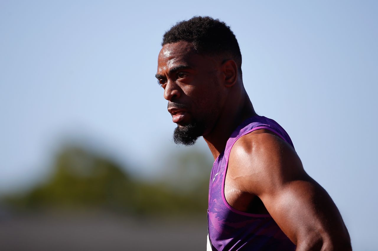 U.S. 100m record-holder Tyson Gay also competed in the Oregon heats and finished with a time of 9.85s. The 32-year-old, a world champion in 2007, was one of 10 athletes to beat 10 seconds in the qualifiers.