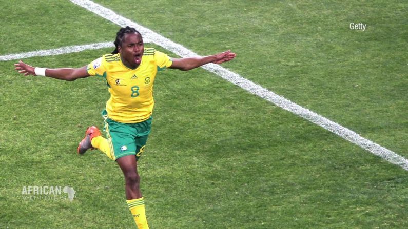 Siphiwe Tshabalala (also known as Shabba) plays midfield for the Kaizer Chiefs. In 2010, when South Africa hosted the World Cup, he gained notoriety for scoring the opening goal. 