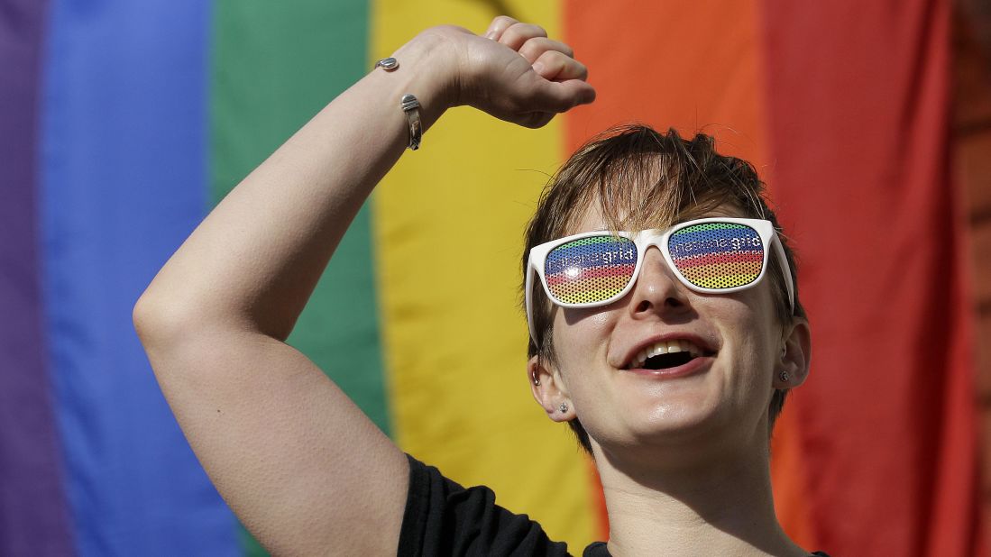 After the ruling, there were cheers outside City Hall in San Francisco.