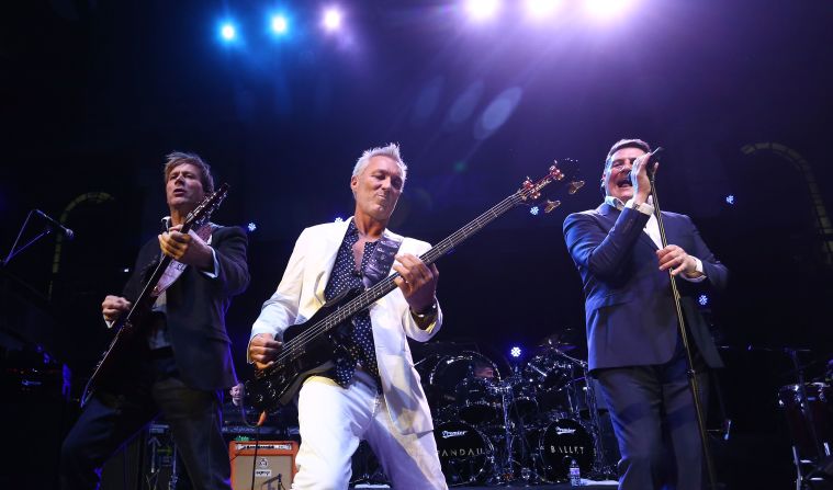 Steve Norman, Martin Kemp and Tony Hadley of Spandau Ballet -- performing in 2014 -- have recently played at music festivals. <a href="index.php?page=&url=http%3A%2F%2Fwww.newsday.com%2Fentertainment%2Fmusic%2Freunited-spandau-ballet-enjoying-unexpected-u-s-reception-1.10305461" target="_blank" target="_blank">A feud over music rights </a>sparked a rift that lasted many years before they reunited in 2009.