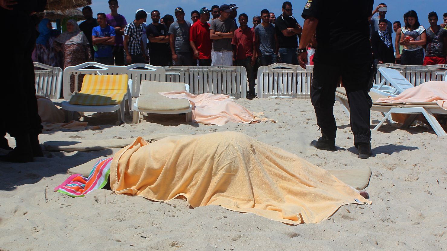The June 26 beachfront attack at Sousse has left at least 27 people dead, including foreigners.