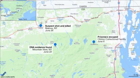 map ny escaped convicts 6-22