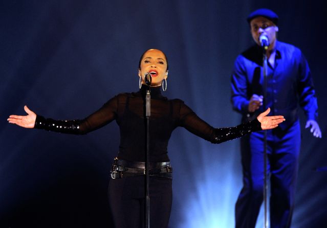 It's hard to follow Sade, seen here in 2011. The singer who performed "Your Love Is King" and other songs at Live Aid openly admits she "avoids celebrity." <a href="index.php?page=&url=http%3A%2F%2Fwww.reuters.com%2Farticle%2F2012%2F05%2F24%2Fentertainment-us-sade-idUSBRE84N0SO20120524" target="_blank" target="_blank">She told Reuters</a> in 2012, "I don't consider myself a celebrity, I consider myself a songwriter and a singer -- a person who makes music."<br />