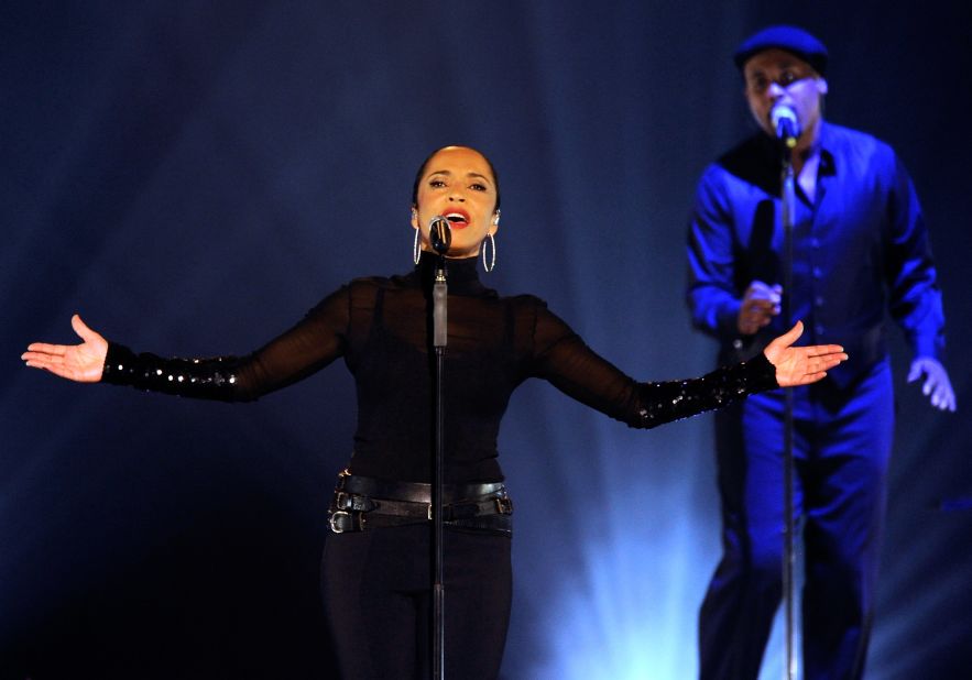 It's hard to follow Sade, seen here in 2011. The singer who performed "Your Love Is King" and other songs at Live Aid openly admits she "avoids celebrity." <a href="http://www.reuters.com/article/2012/05/24/entertainment-us-sade-idUSBRE84N0SO20120524" target="_blank" target="_blank">She told Reuters</a> in 2012, "I don't consider myself a celebrity, I consider myself a songwriter and a singer -- a person who makes music."<br />