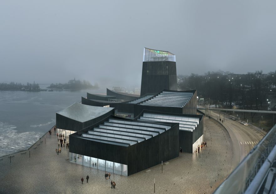 Featuring nine low-slung pavilions connected by outdoor walkways, the winning design for Guggenheim's Helsinki branch is the work of relatively unknown Paris firm <a href="http://www.moreaukusunoki.com/" target="_blank" target="_blank">Moreau Kusonoki.</a>