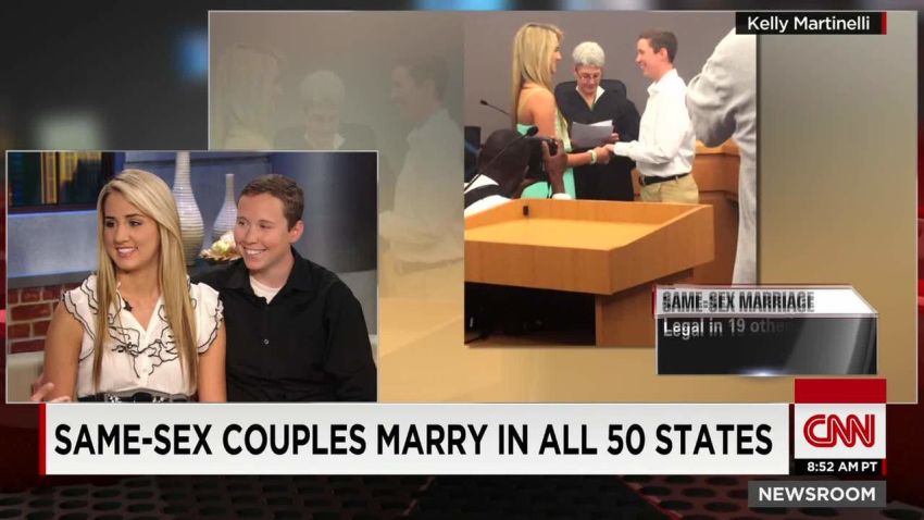 Same Sex Couple Weds Moments After Scotus Ruling Cnn