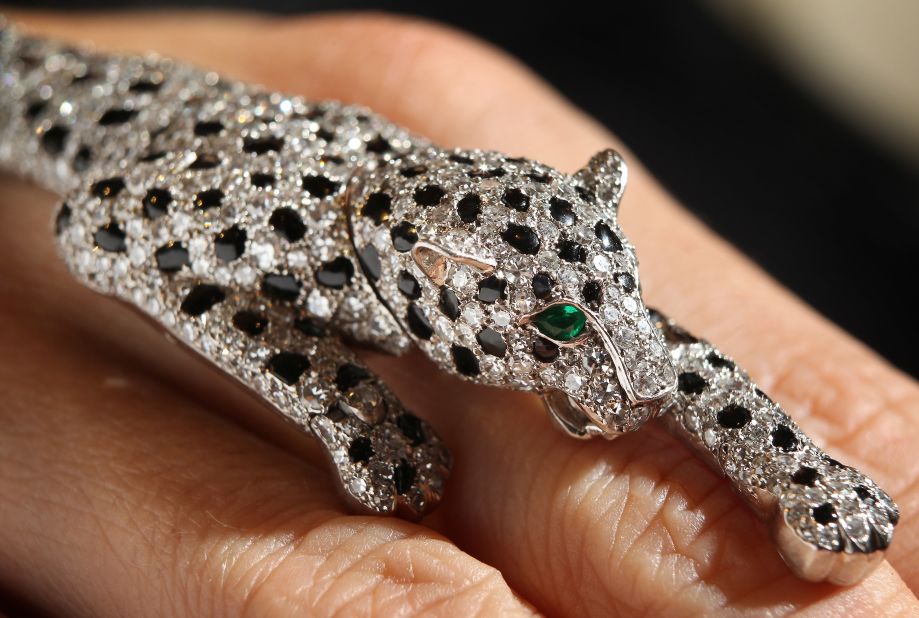 Wallis Simpson, the Duchess of Windsor, was one of the early proponents of Cartier's panther motif. Her collection included this 1952 bracelet, which sold for £4.5 million ($7 million) at a Sotheby's auction in 2010.