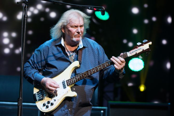 Bassist <a href="index.php?page=&url=http%3A%2F%2Fwww.cnn.com%2F2015%2F06%2F28%2Fentertainment%2Fchris-squire-yes-dies-feat%2Findex.html" target="_blank">Chris Squire</a>, founding member of British rock band Yes, died June 27 in Phoenix, his bandmates confirmed. Squire, 67, announced in May that he was sitting out the band's upcoming tour dates to undergo treatment for leukemia.