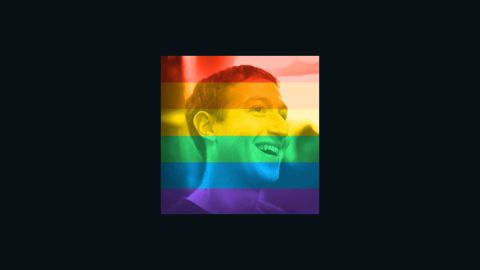 How Facebook Turned The World Into A Rainbow Cnn