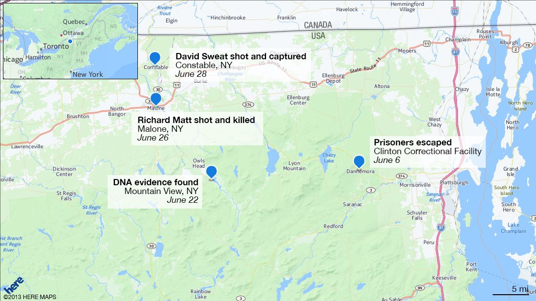 David Sweat telling story of prison escape to New York authorities