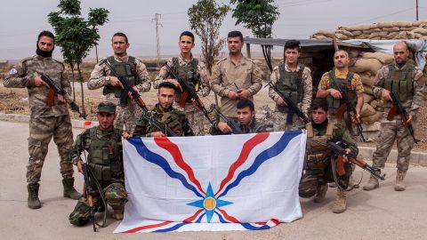 Members of the Nineveh Plains Forces, a Christian militia, are fighting for what's left of their homeland. 