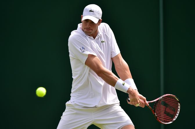 Another American in the ATP top 30 is 6-foot 10-inch Jack Isner. The big-serving Florida resident is world No. 19.