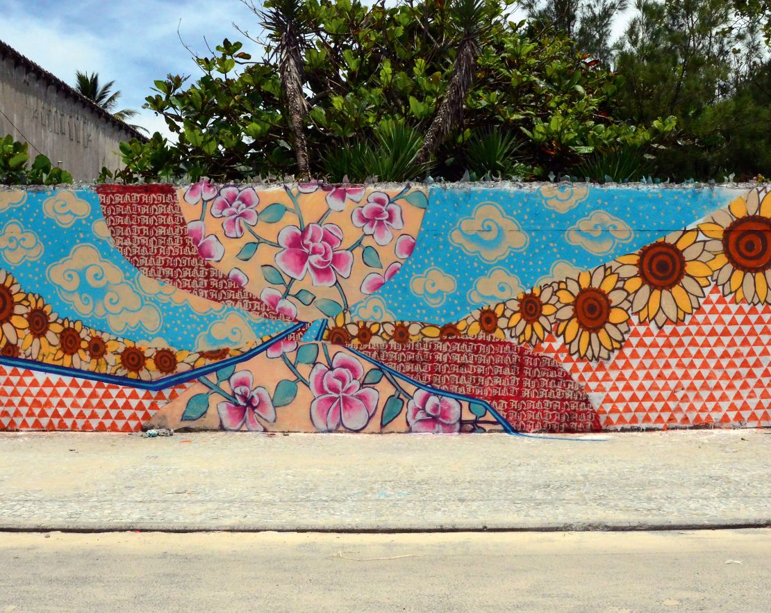 Mural in Recreio  neighbourhood, Rio de Janeiro 2013-2014