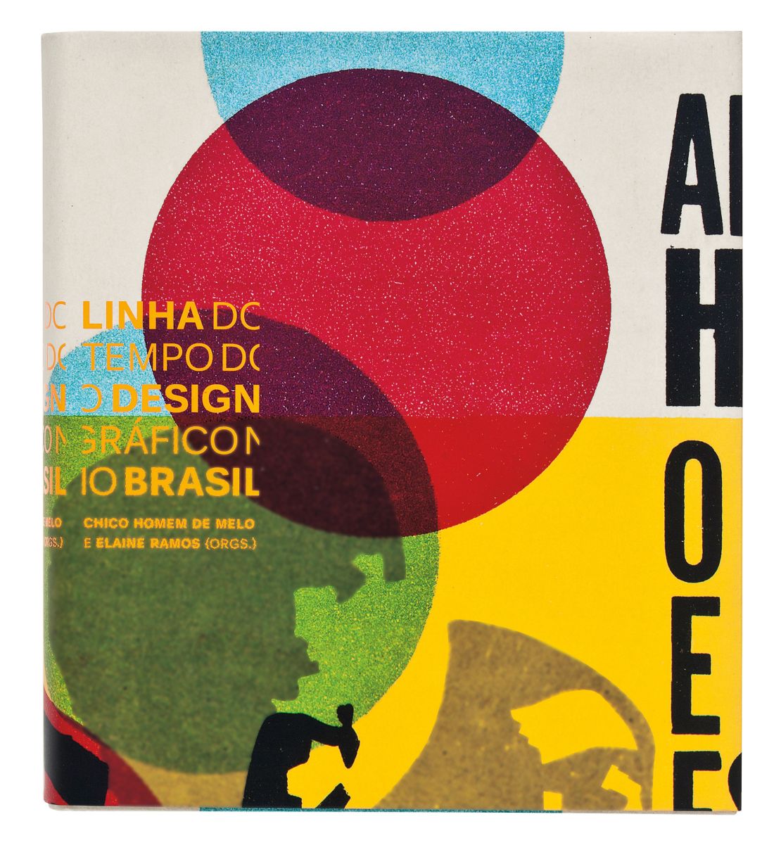 "Linha do tempo do design gráfico no Brasil" book design, 2012