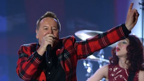 Simple Minds is best known for the hit "Don't You (Forget About Me") from the 1985 film "The Breakfast Club." O<a href="http://www.theguardian.com/music/2012/feb/23/simple-minds-rock" target="_blank" target="_blank">riginal members are still performing, including lead singer Jim Kerr, seen here in 2015</a>.