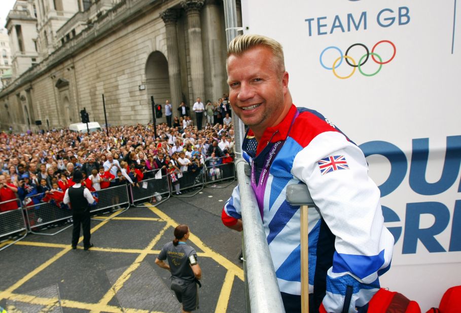 Pearson has been dubbed a "gay icon" for his prominence as an out athlete on the British Paralympic team.