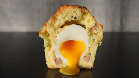 The Rebel Within -- named after a Hank Williams song -- is a twist on the classic Scotch egg. Served by San Francisco restaurant Craftsman and Wolves, it features a soft-cooked egg inside a savory muffin. 