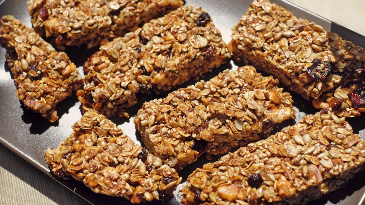 Granola bars may be quick go-to snacks, but can contain as much as 12 grams of sugar.
