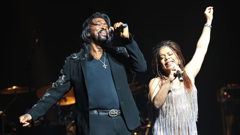 For a while there was no stopping this husband-and-wife, singing-songwriting team, whose hits were often "Solid (as a Rock)." Nickolas Ashford and Valerie Simpson performed that mega-hit at Live Aid. Twenty-four years later, they sang it at inauguration festivities for U.S. President Barack Obama -- changing the lyrics to "Solid (as Barack)." In 2011, Ashford died at age 70 after battling throat cancer. <a href="index.php?page=&url=http%3A%2F%2Fwww.expressnews.com%2Fentertainment%2Fmusic-stage%2Farticle%2FValerie-Simpson-interview-6304522.php" target="_blank" target="_blank">Simpson continues to perform</a> and recorded an album in 2012.