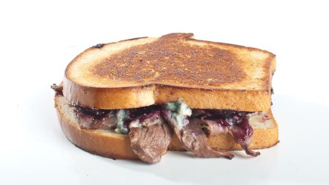 Oregon's PBJ's Grilled sells a sandwich filled with hazelnut butter, marionberry jam, blue cheese and pan seared duck.
