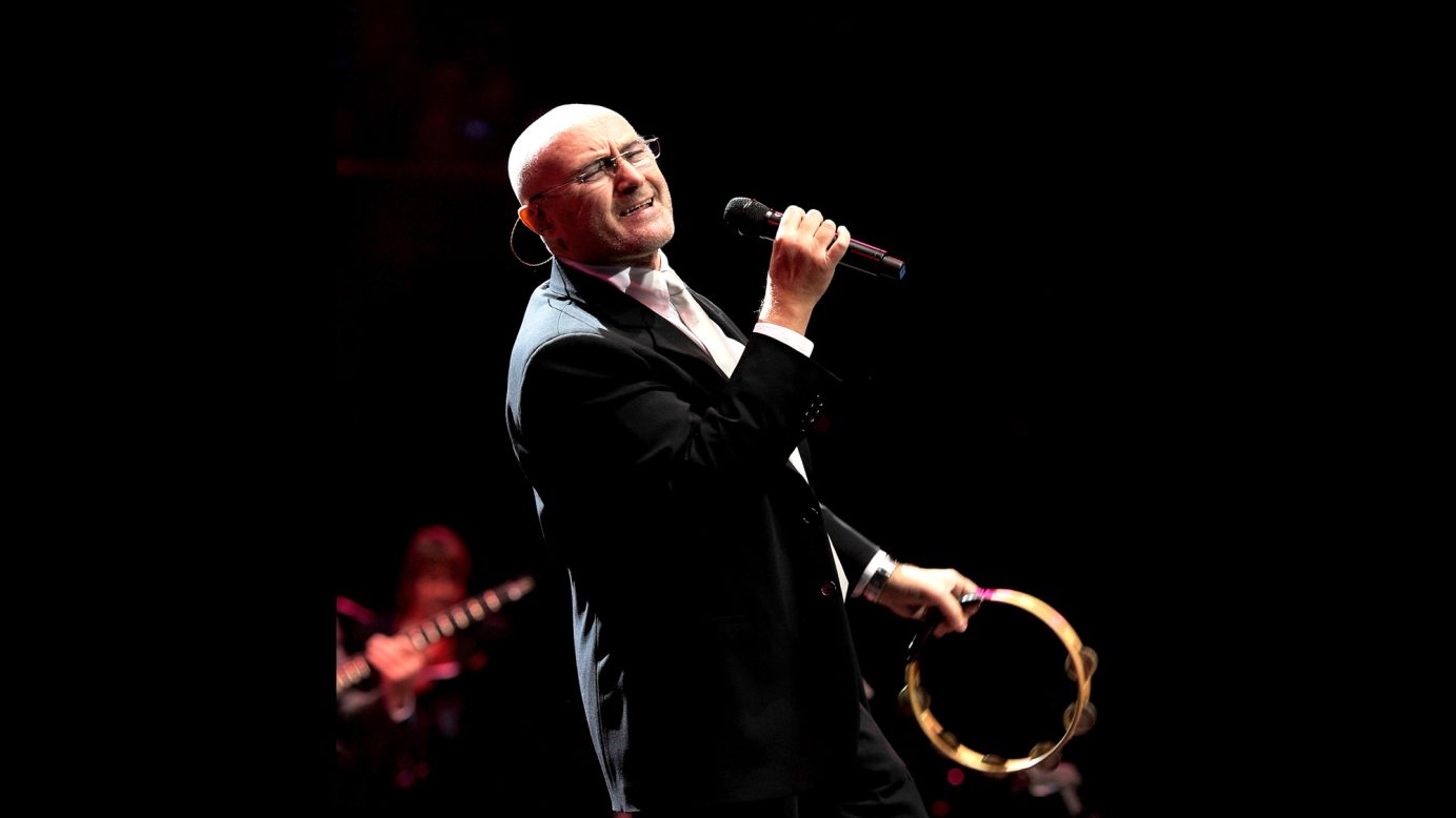 Genesis singer Phil Collins generated buzz by performing at Live Aid in the UK and U.S. on the same day -- thanks to a trans-Atlantic flight on a supersonic Concorde airliner. Collins' hits have tapered off since the 1990s. In 2015, the singer<a href="http://www.miamiherald.com/news/business/real-estate-news/article24633664.html" target="_blank" target="_blank"> reportedly</a> bought a $33 million Miami mansion that once belonged to Jennifer Lopez. Here he performs at the Prince's Trust Rock Gala in London in 2010.