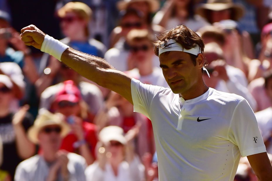 It was the second time Federer beat Dzumhur in a month, having also ousted him in the third round at the French Open. He will next face big-serving American Sam Querrey. 