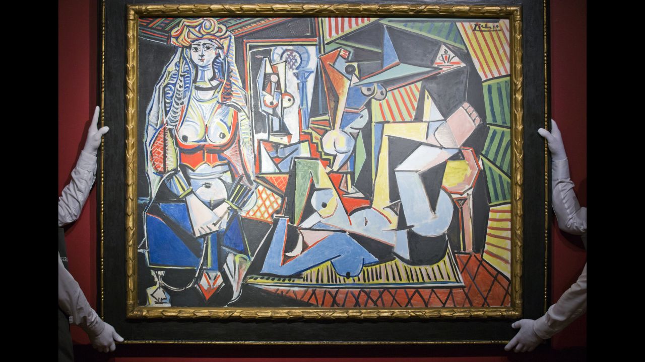 When Pablo Picasso's "Les Femmes d'Alger (Version O)" sold for $179,365,000, it broke the world auction record for any work of art, according to Christie's. 