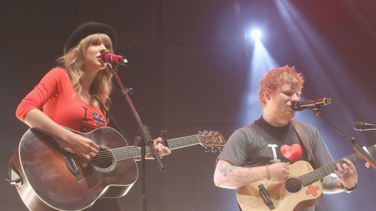 <strong>Taylor Swift and Ed Sheeran</strong>, August 10, 2013, at Soldier Field in Chicago. <strong>$180.</strong>