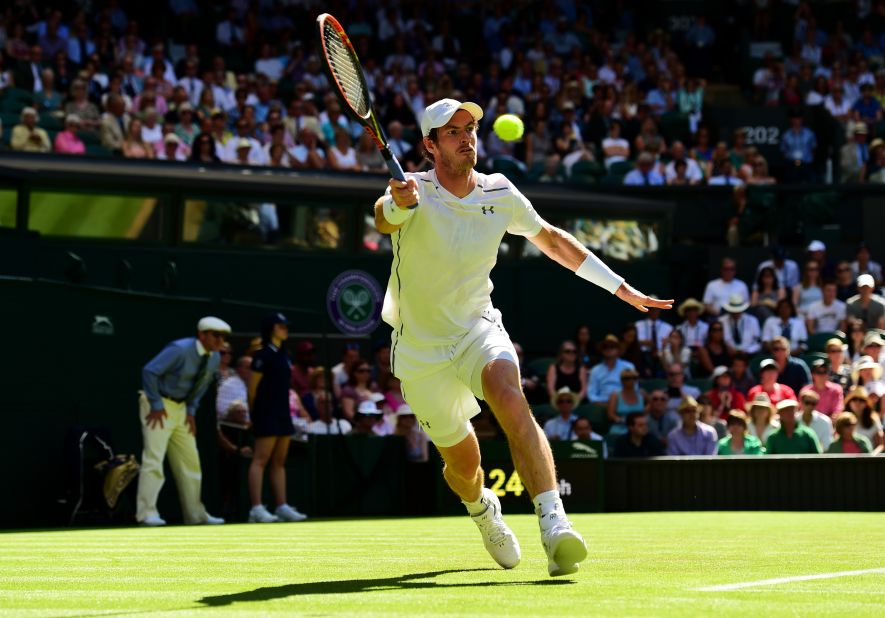 Andy Murray, the home favorite and 2013 champion, had the toughest day of the trio of Big Four members who played Tuesday. He was in danger of losing the second set to Mikhail Kukushkin before rallying to also prevail in three sets. 