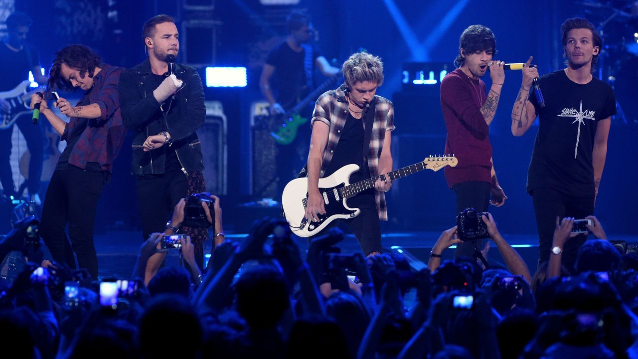 <strong>One Direction</strong> (Harry Styles, Liam Payne, Niall Horan, Zayn Malik and Louis Tomlinson), August 4, 2014, at MetLife Stadium in East Rutherford, New Jersey. <strong>$223.</strong>