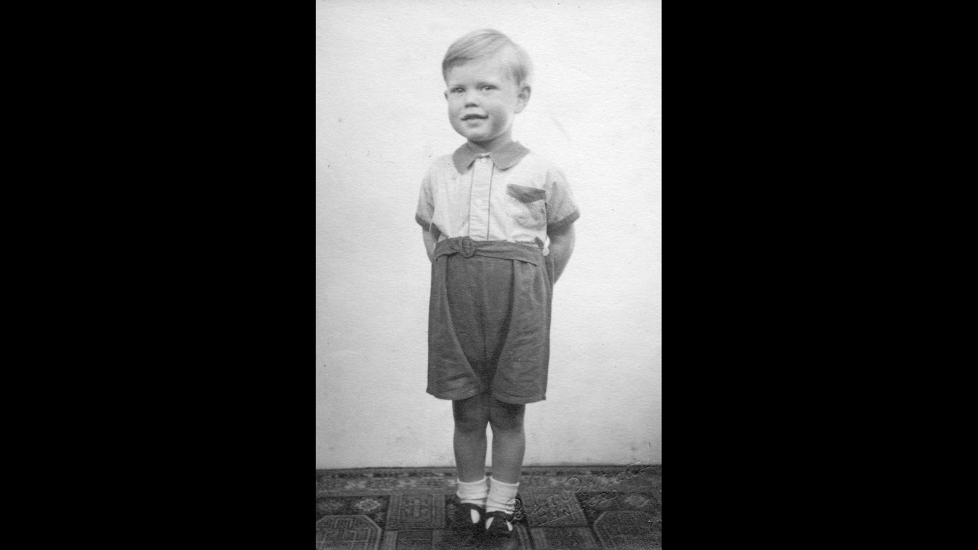 Long before his days as a stadium-packing musician, Mick Jagger is seen at his home in Dartford, England, in 1946. He was 3 years old. Images like this, along with hundreds of other Rolling Stones artifacts, will be on display as part of "Exhibitionism," a gallery that opens at London's Saatchi Gallery in April 2016.