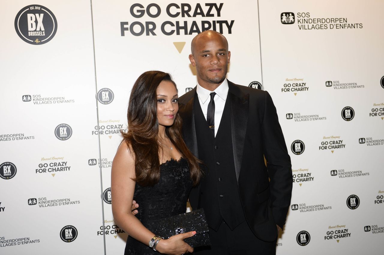 Kompany, moved to Manchester City in 2008 from Hamburg, married Carla in 2011. 