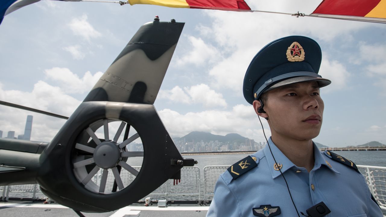 While troop numbers remain constant, the garrison's personnel are frequently rotated in and out of Hong Kong. 